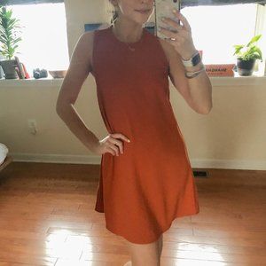 American Apparel Dakota Crepe Shift Mini Dress S